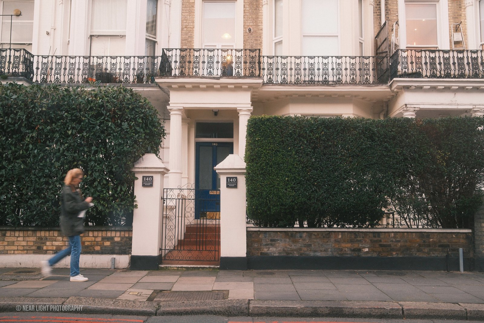 Townhouse street scene